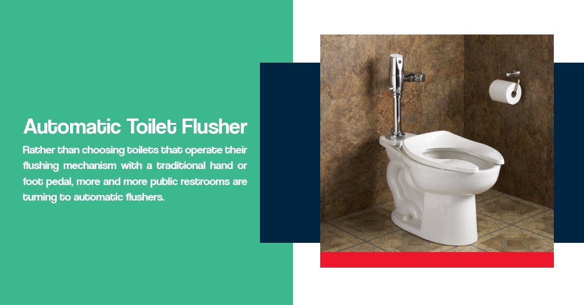 automatic toilet flusher